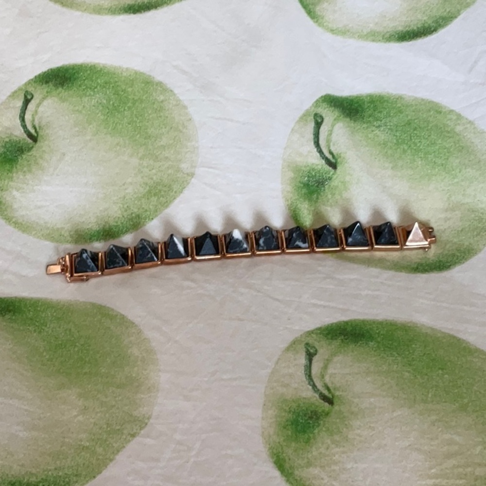 EDDIE BORGO Rose Gold Spike Bracelet